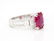 4.06ct GRS Mozambique Ruby, 1.75ctw Diamond 18K Ring - 5