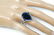 14.00ctw Blue Sapphire & 14K Ring W/Diamond Accents - 2