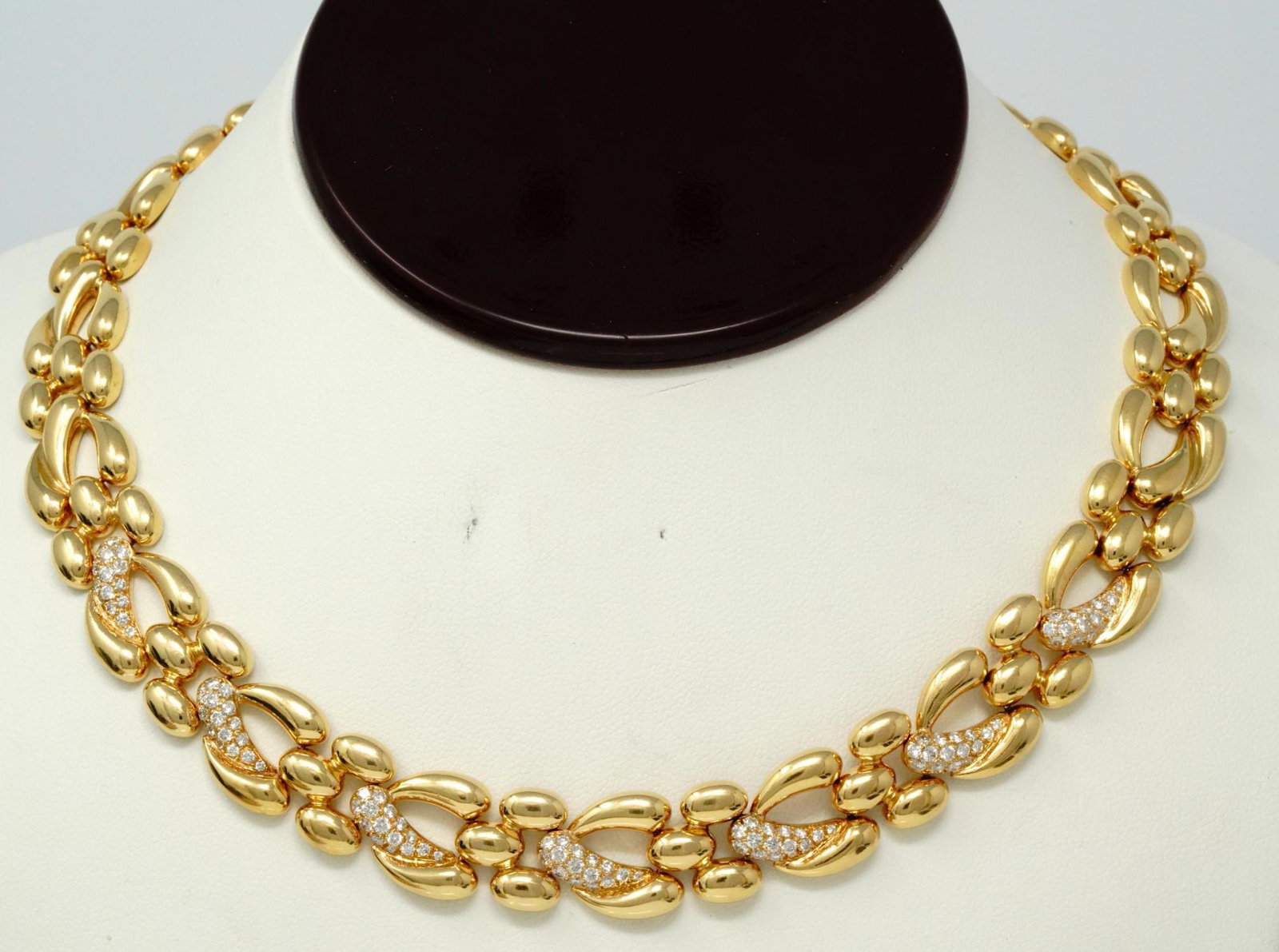 Fred Paris 3ctw VS1-VS2/F-G Diamond 18K Necklace (1 of 8)