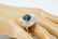 7.30ct Blue Sapphire, 2.35ctw Diamond Platinum Ring - 3
