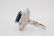7.30ct Blue Sapphire, 2.35ctw Diamond Platinum Ring - 6