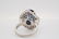 7.30ct Blue Sapphire, 2.35ctw Diamond Platinum Ring - 7