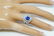 3.02ct GIA No Heat Blue Sapphire & 1.65ctw Diamond Ring - 2