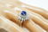 3.02ct GIA No Heat Blue Sapphire & 1.65ctw Diamond Ring - 3