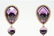 Roberto Coin 40.00ctw Amethyst, Diamond 18K Earrings - 5