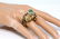 David Webb 2.00ct Emerald, Diamond 18K Tiger Ring - 2