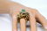 David Webb 2.00ct Emerald, Diamond 18K Tiger Ring - 4