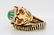 David Webb 2.00ct Emerald, Diamond 18K Tiger Ring - 8
