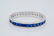 1.00ctw Blue Sapphire & Diamond 14K Reversible Band - 3