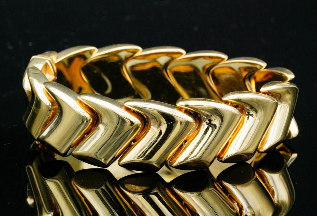 Solid 14K Yellow Gold 7.5" Bracelet (1 of 4)