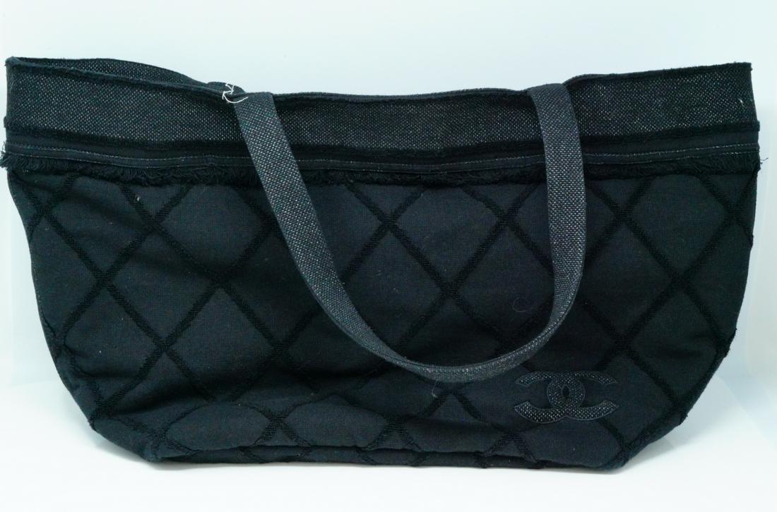 chanel beach tote