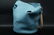 Hermes Blue Jean Clemence Leather Mangeoire Bag - 3