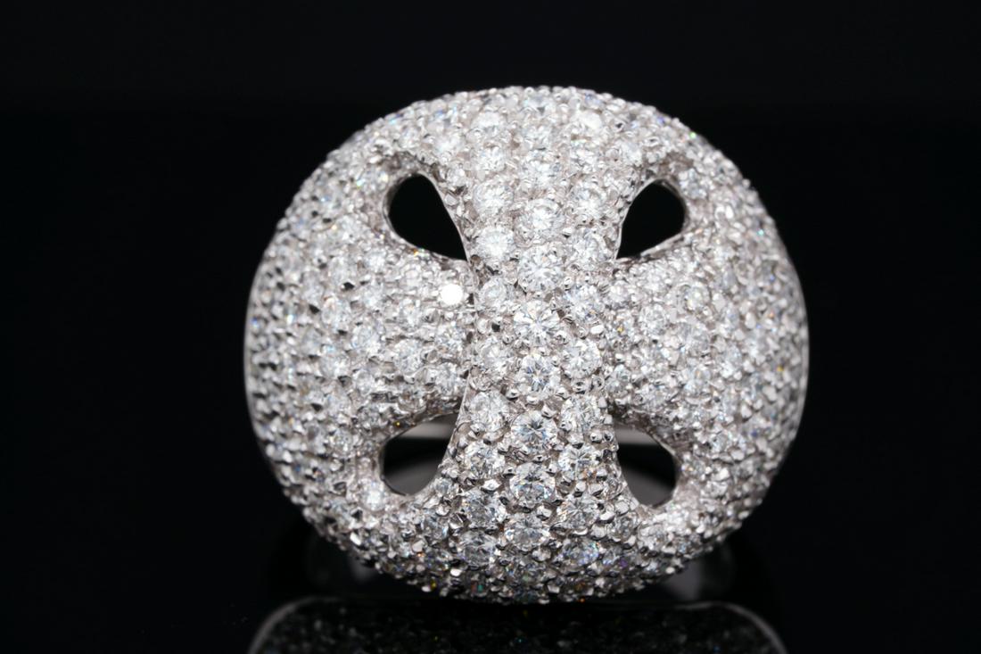 Damiani 3.25ctw VS1-VS2/F-G Diamond 18K Ring (1 of 7)