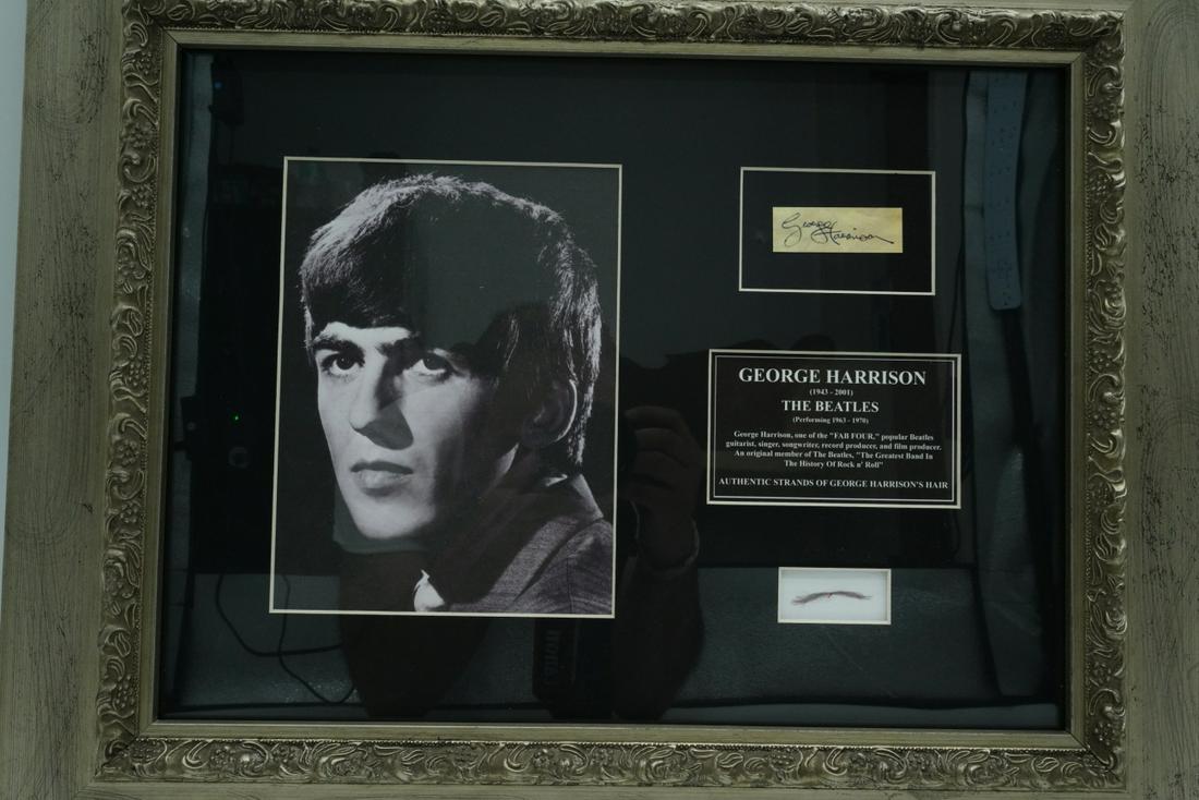 George Harrison Signed Framed Display - George Harrison