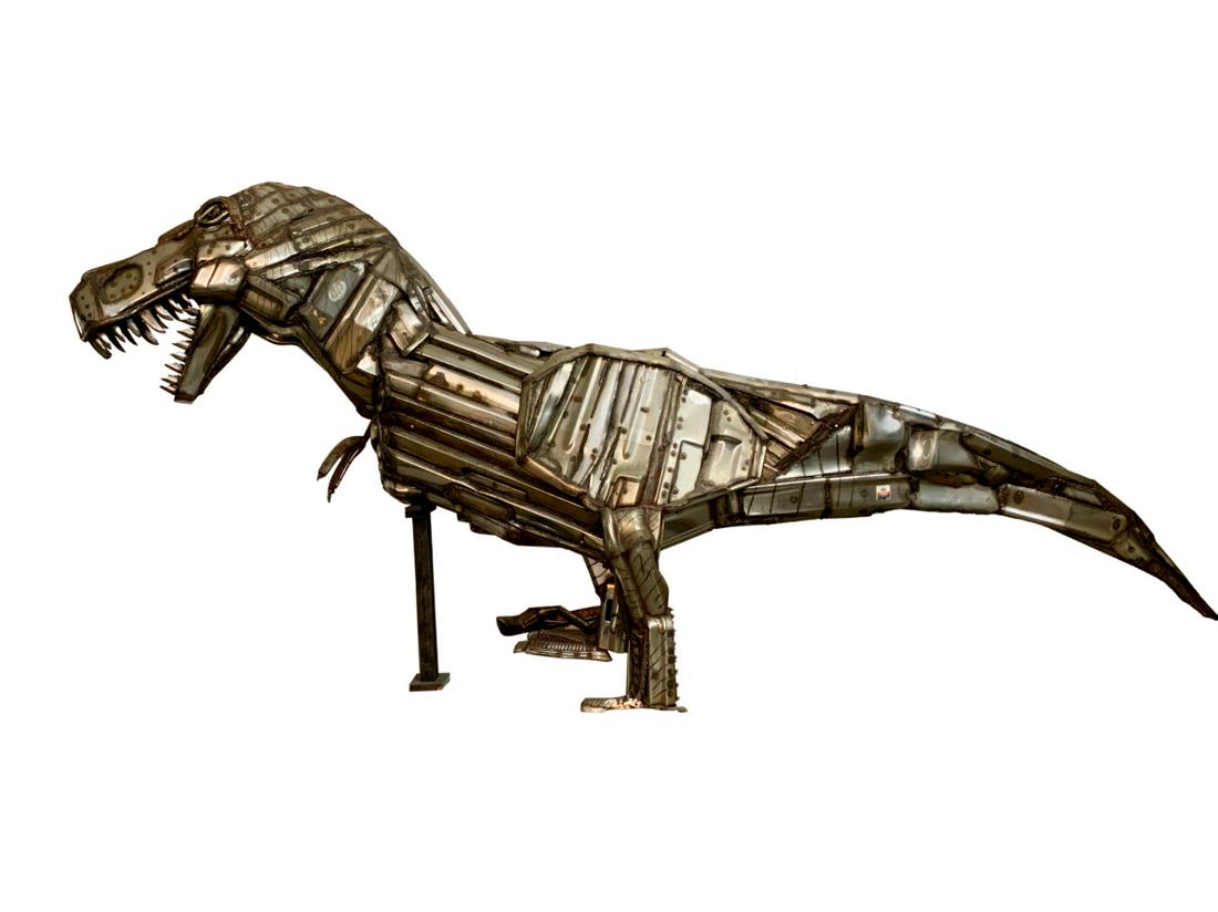 Oscar Pumpin One of a Kind T-Rex Bumper Sculpture (1 of 13)