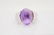 Chanel 16mm Amethyst Cabochon 18K White Gold Ring