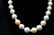 13mm-17mm White & Golden South Sea Pearl Necklace - 2
