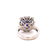10.00ct Blue Sapphire, 2.00ctw Diamond 18K Ring - 4