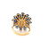 6.25ctw Blue Sapphire, 0.65ctw Diamond 14K Ring - 4