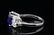 Tiffany & Co. 2.50ct Blue Sapphire & Diamond Ring - 8