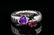 Bvlgari 1.00ctw Amethyst & Pink Tourmaline 18K Ring