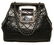 Chanel Black Leather East West Cut Out Handle Tote