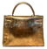 Hermes Custom Gold Leaf Vintage 32cm Kelly Bag - 4