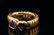 Bvlgari 1.00ctw Amethyst & Peridot 18K Tubogas Ring - 7