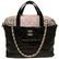 Chanel Black & Grey Quilted Leather Portobello Tote
