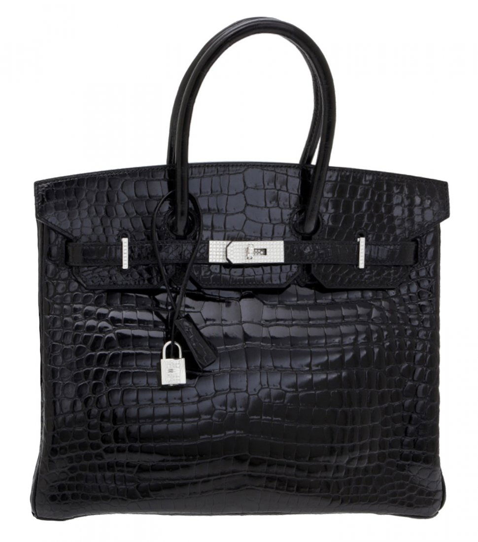 knotted handle gold and diamond birkin