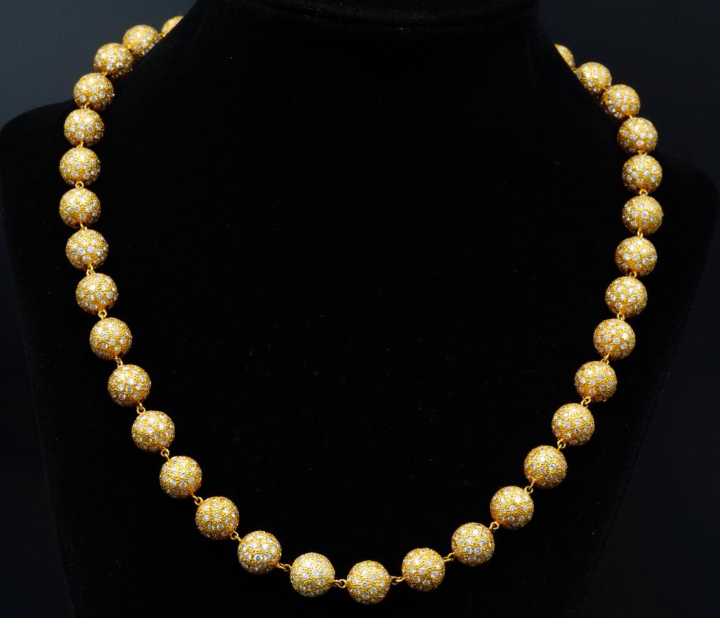 39.00ctw VS1-VS2/G-H Diamond 18K 18.5" Necklace (1 of 5)