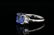 3.05ct Blue Sapphire, 0.55ctw Diamond Platinum Ring - 4