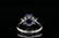 3.05ct Blue Sapphire, 0.55ctw Diamond Platinum Ring - 6