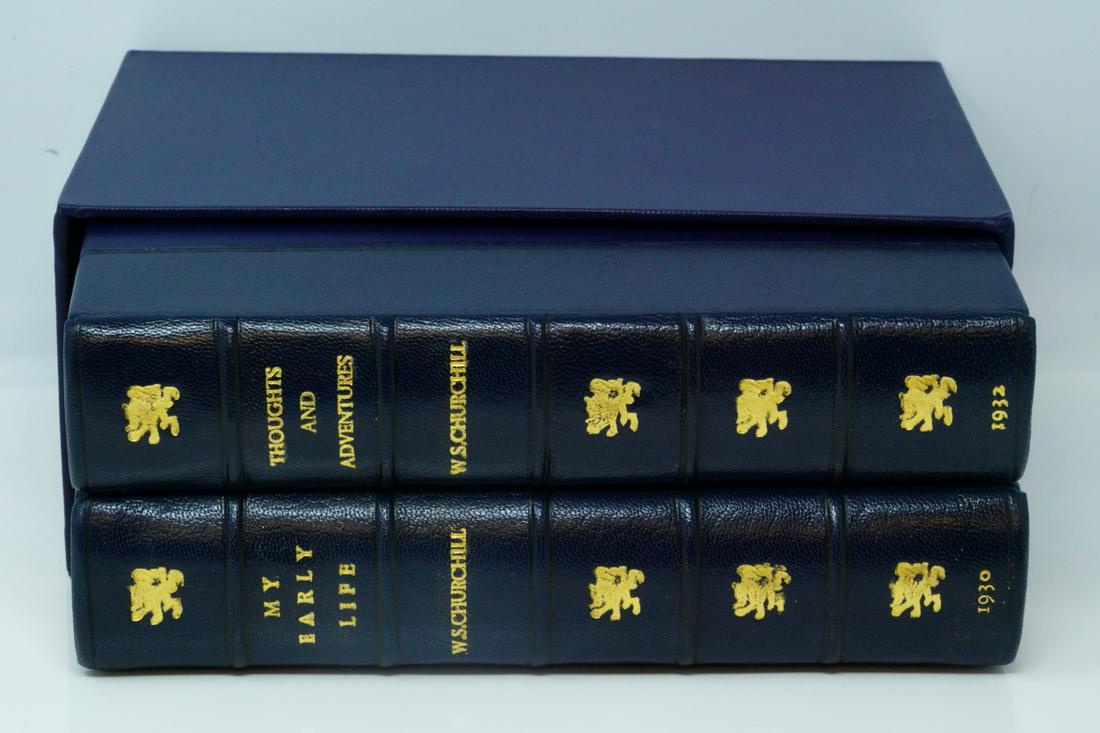 Churchill; My Early Life/Thoughts & Adventures 1st Ed. (1 of 5)