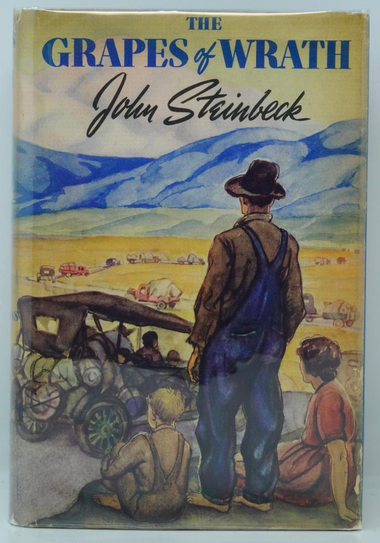 John Steinbeck; Grapes of Wrath (1939) 1st Ed. (1 of 4)
