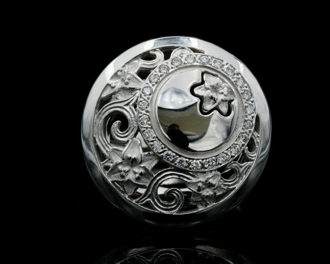 Carrera y Carrera 0.20ctw Diamond 18K Jazmin Ring (1 of 7)