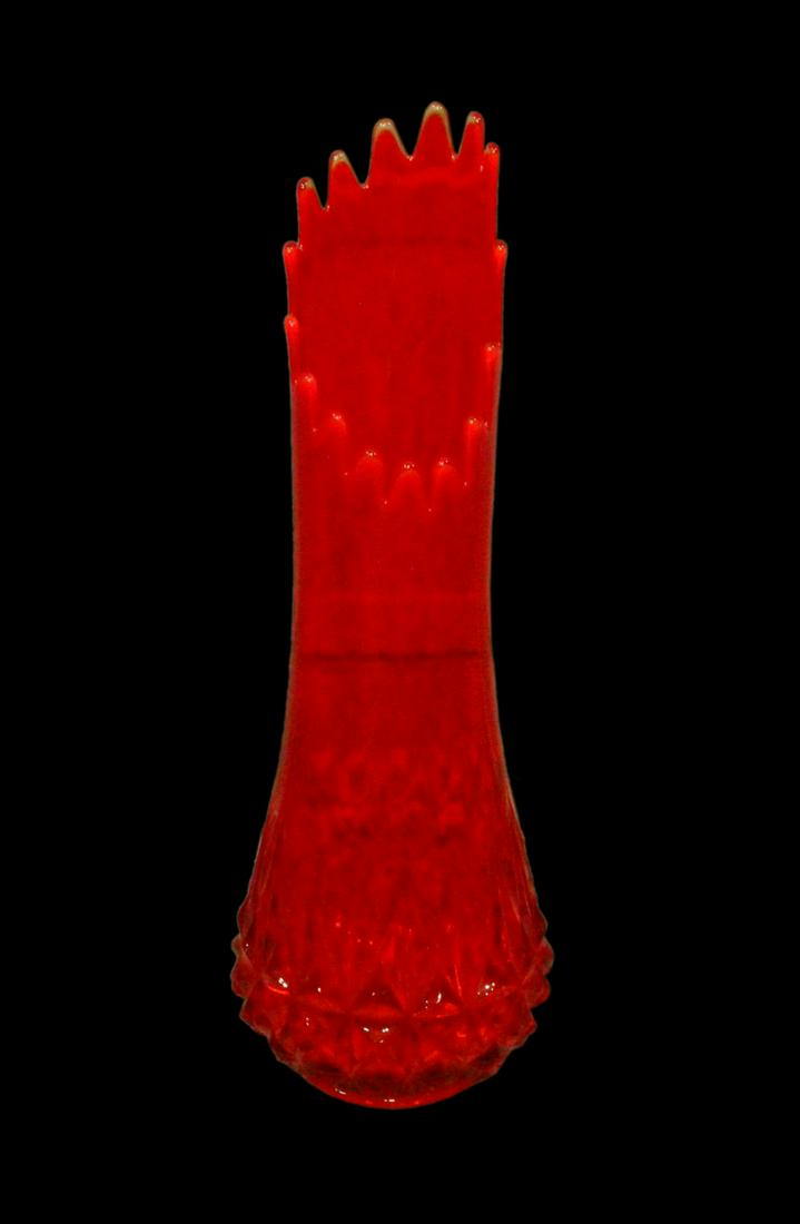 Elvis Presley's Red Vase From Beverly Hills Home (1 of 5)