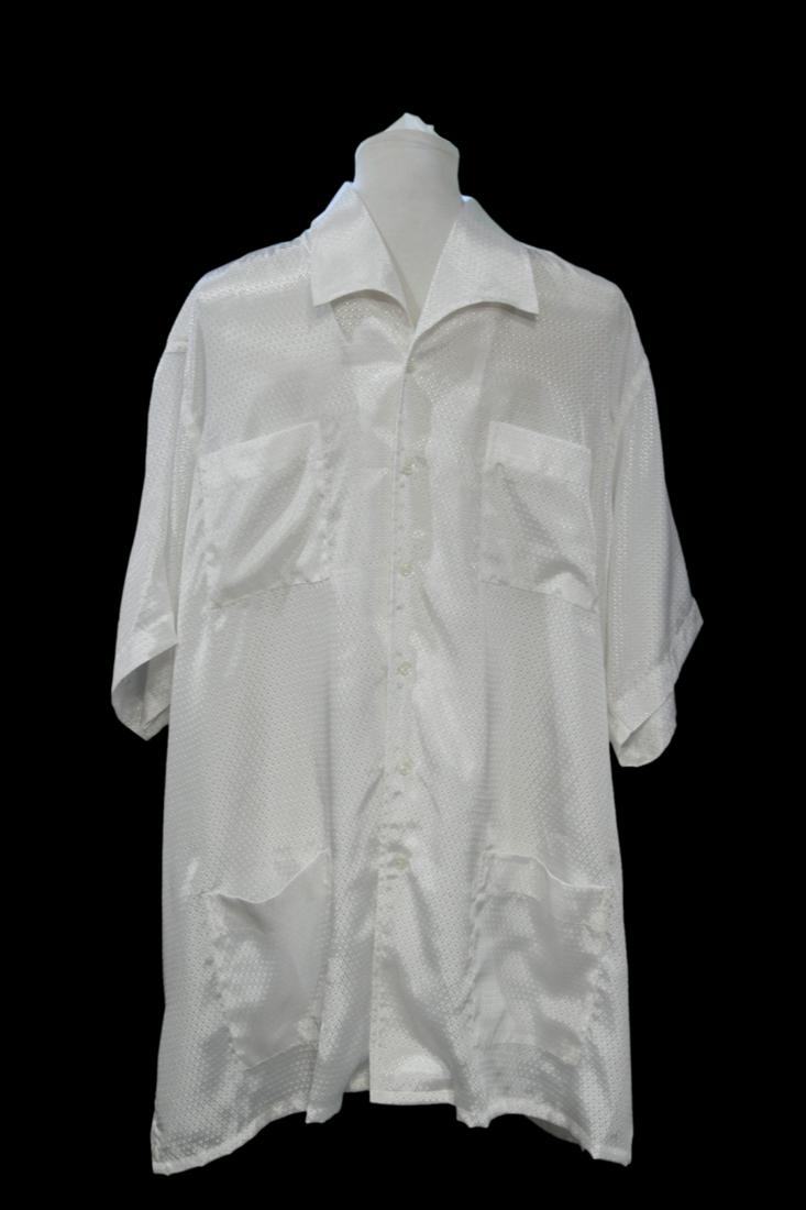 B.B. King White on White Diamond Print Shirt (1 of 4)