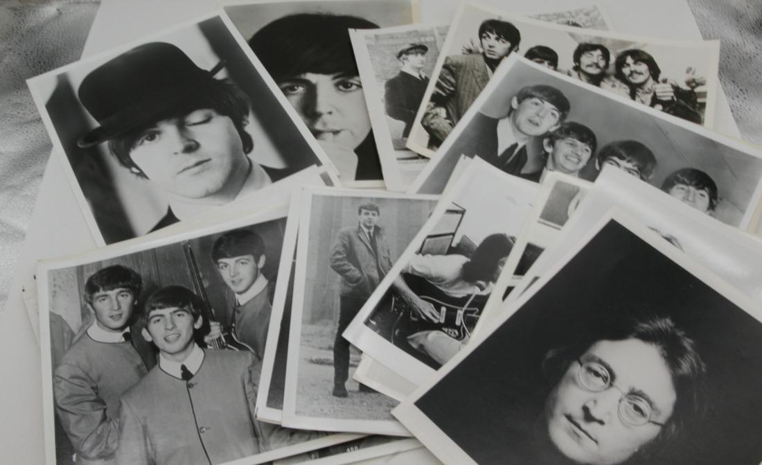 The Beatles Lot of (23) 8"x10" Black & White Photos (1 of 6)