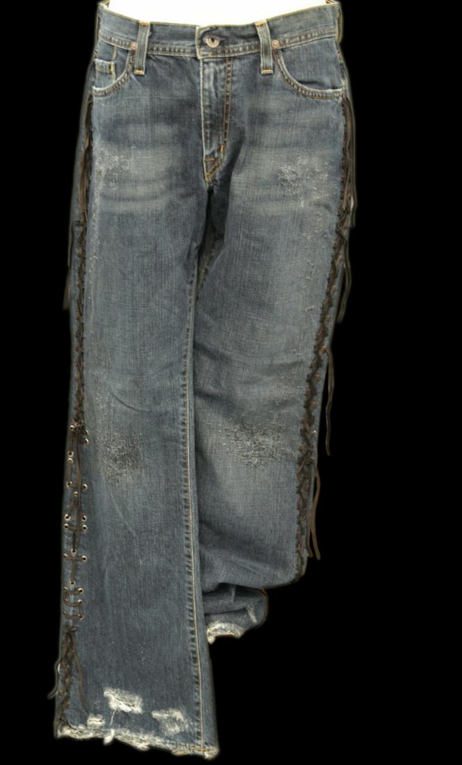Rascal Flatts Gary LeVox's Custom Denim Jeans (1 of 8)