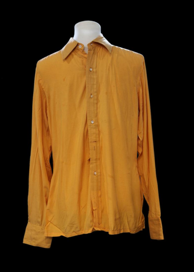 Herb Alpert's (2) Autographed Shirts W/(2) Albums: Herb Alpert's (2) Autographed Anton Beverly Hills Shirts W/(2) Rise Albums & COA From the Mike Moon Collection - This pair of button-down shirts by Anton Beverly Hills were owned by legendary jazz mus