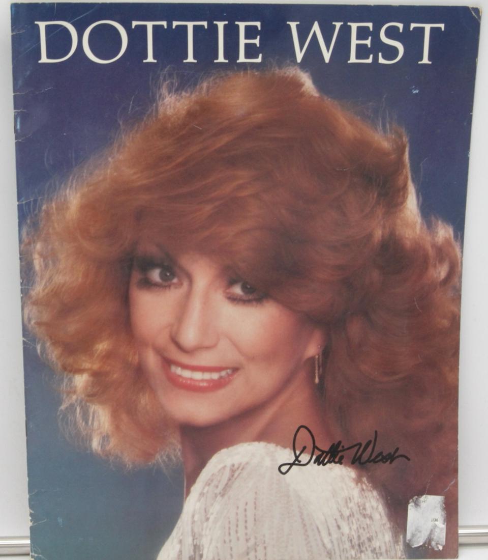 Dottie West Autographed Souvenir Photo Book (1 of 4)