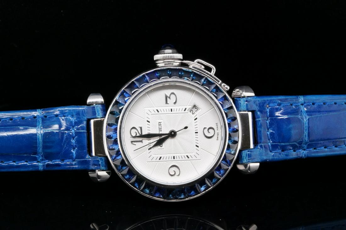 Cartier Pasha de Cartier 32mm 18K Automatic Watch (1 of 5)