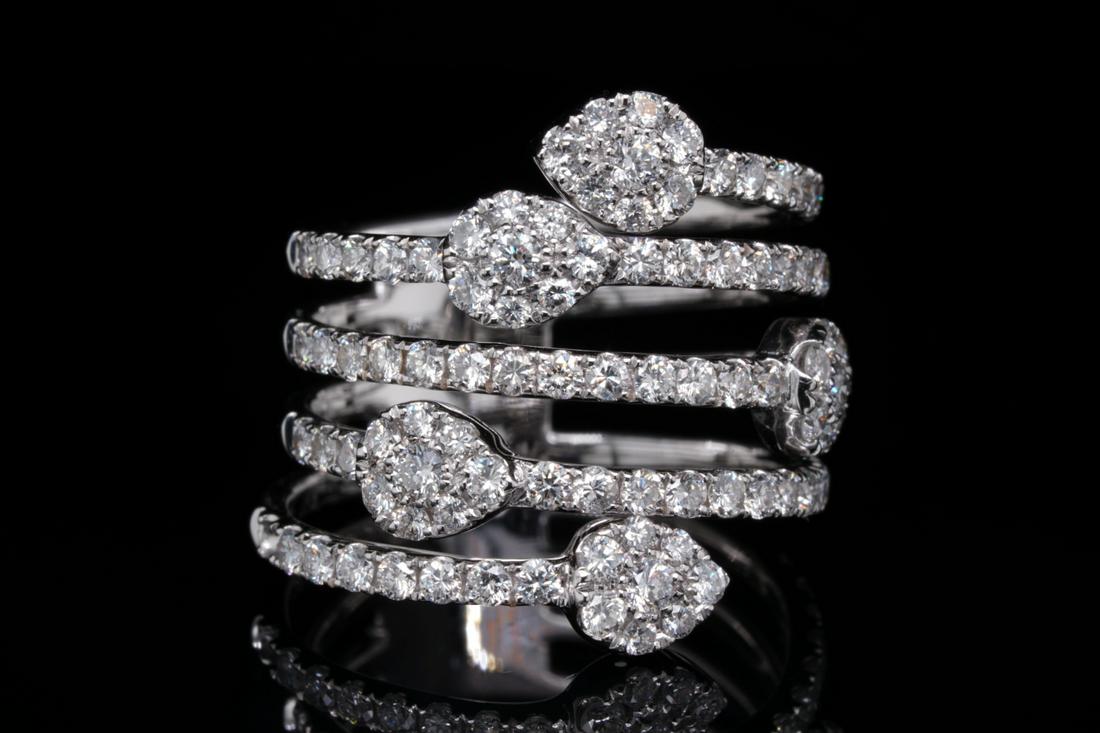 Odelia 1.75ctw VS1-VS2/G-H Diamond 18K Ring (1 of 6)