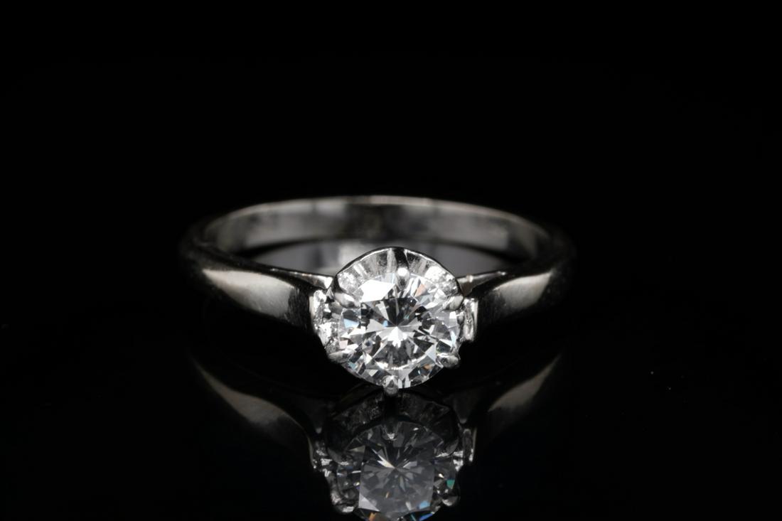 Vintage 0.60ct VS2-SI1/G-H Diamond 18K Ring (1 of 4)