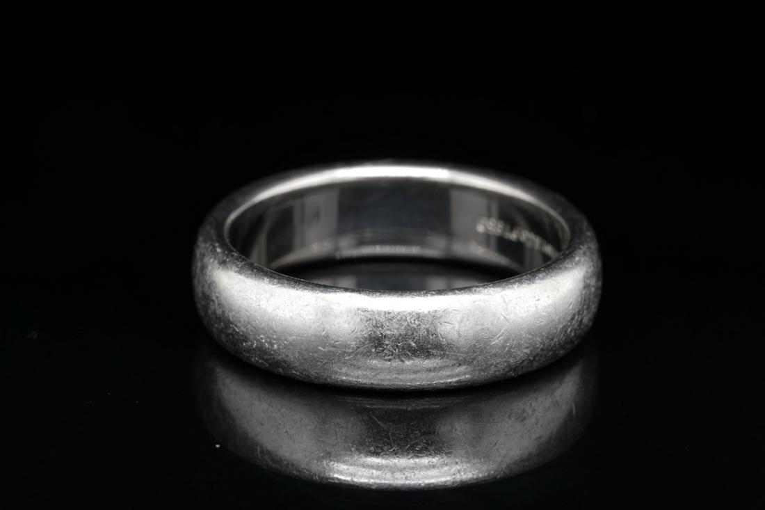 Tiffany & Co. 1999 Solid Platinum Wedding Band (1 of 2)