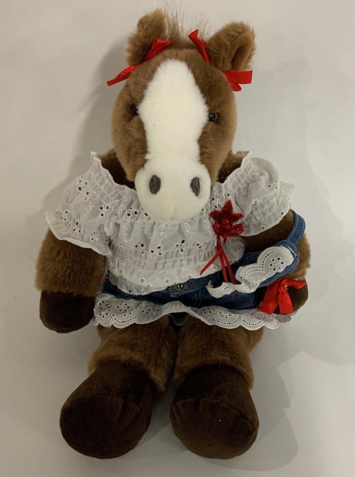 Build A Bear Workshop Stuffed Horse W/Dress (1 of 5)