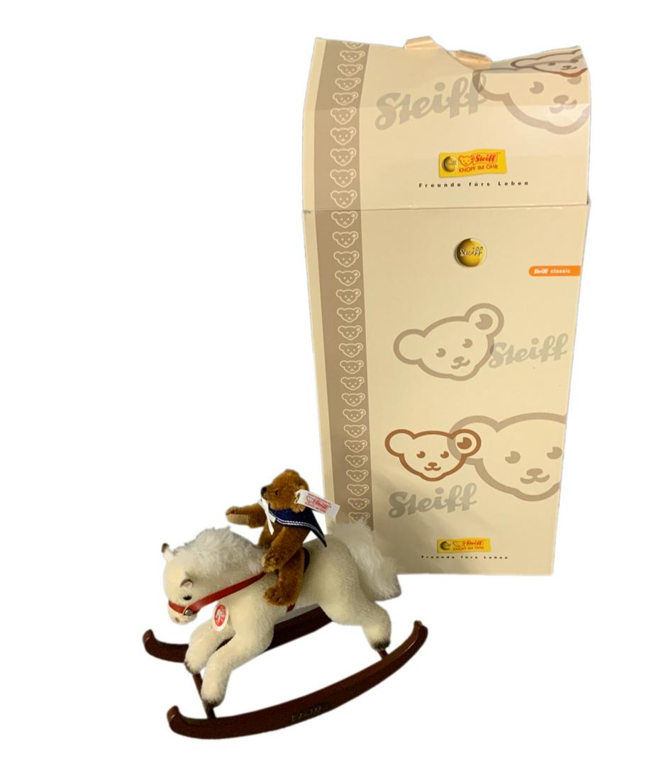 Steiff 2007 Ltd. Ed. "Teddy Bear With Rocking Horse" (1 of 11)