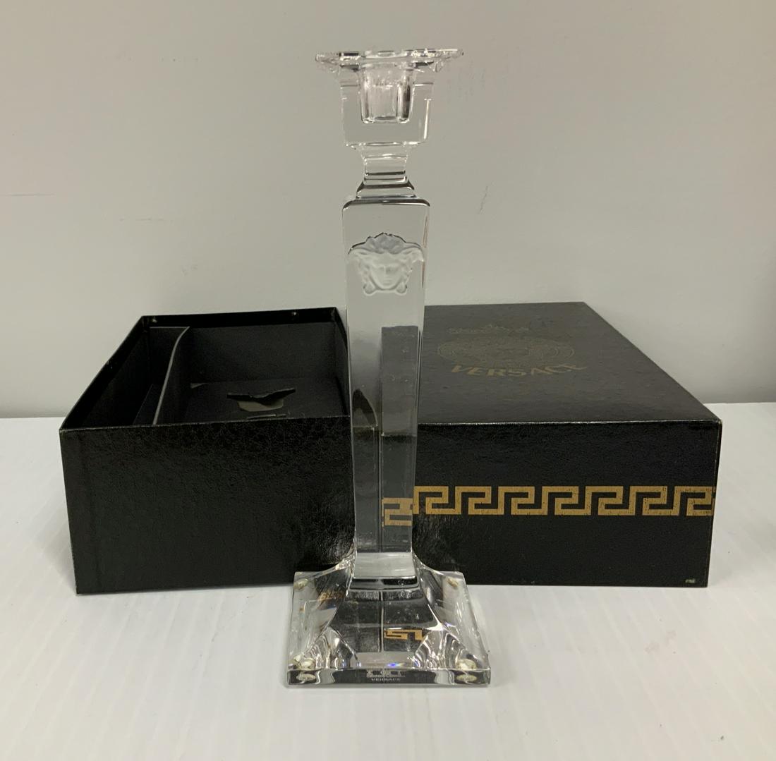 Versace by Rosenthal Medusa Lumiere Candlestick (1 of 2)