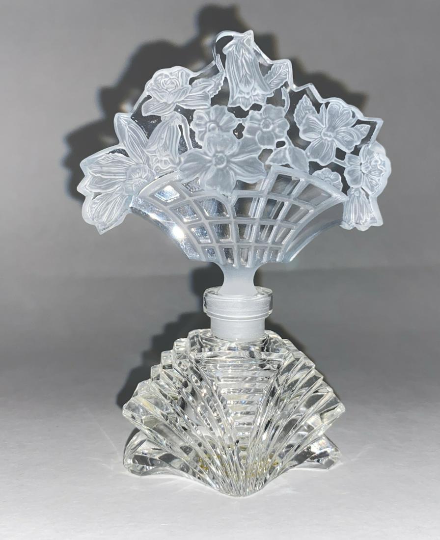 Vintage C.I.O. Czech Crystal Perfume Bottle (1 of 2)